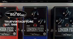 Desktop Screenshot of mjmguitarfx.com